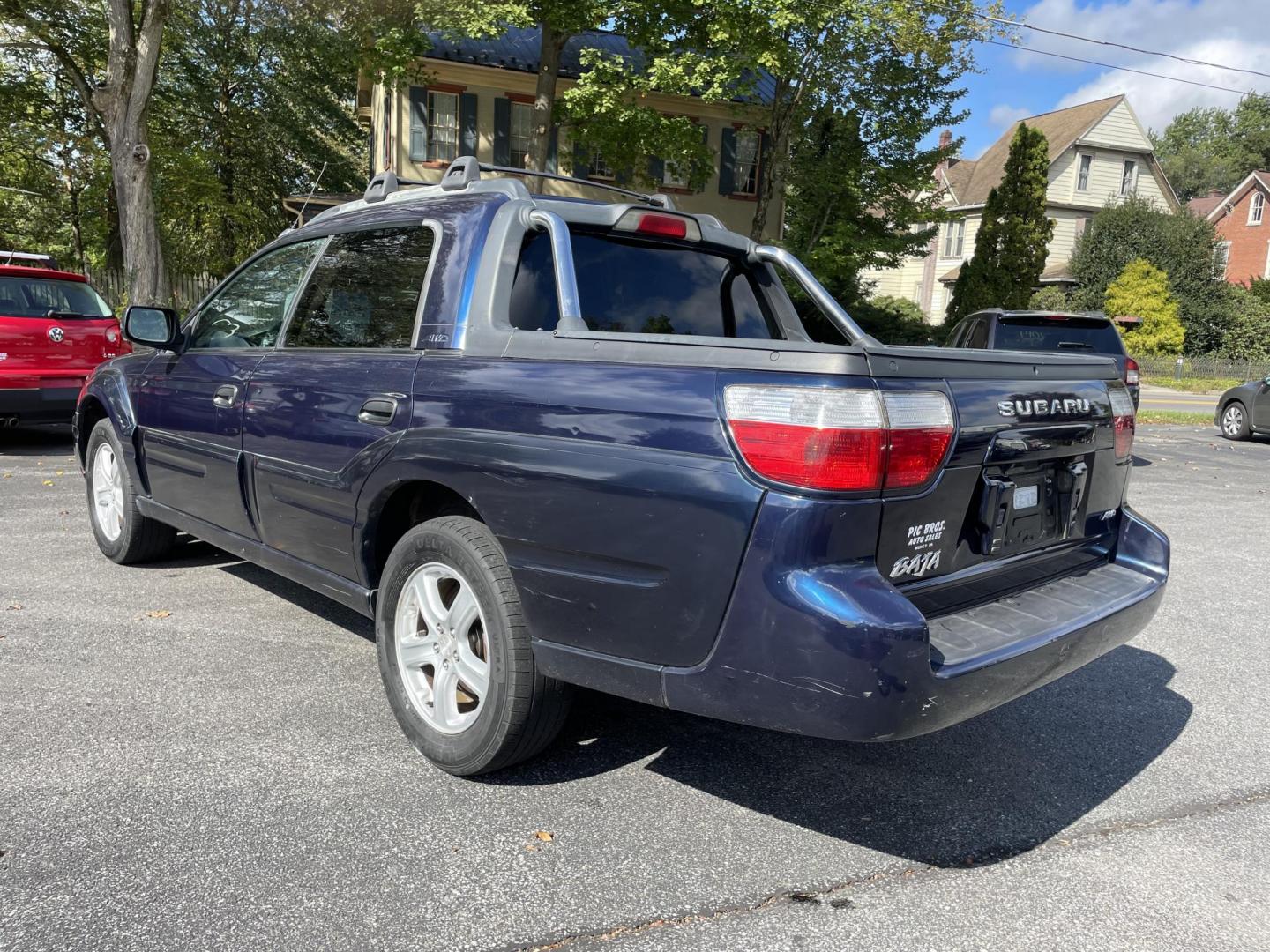 2004 BLUE Subaru Baja Sport (4S4BT62C047) with an 2.5L H4 SOHC 16V engine, 4-Speed Automatic transmission, located at 101 N. Main Street, Muncy, PA, 17756, (570) 546-5462, 41.207691, -76.785942 - Photo#2