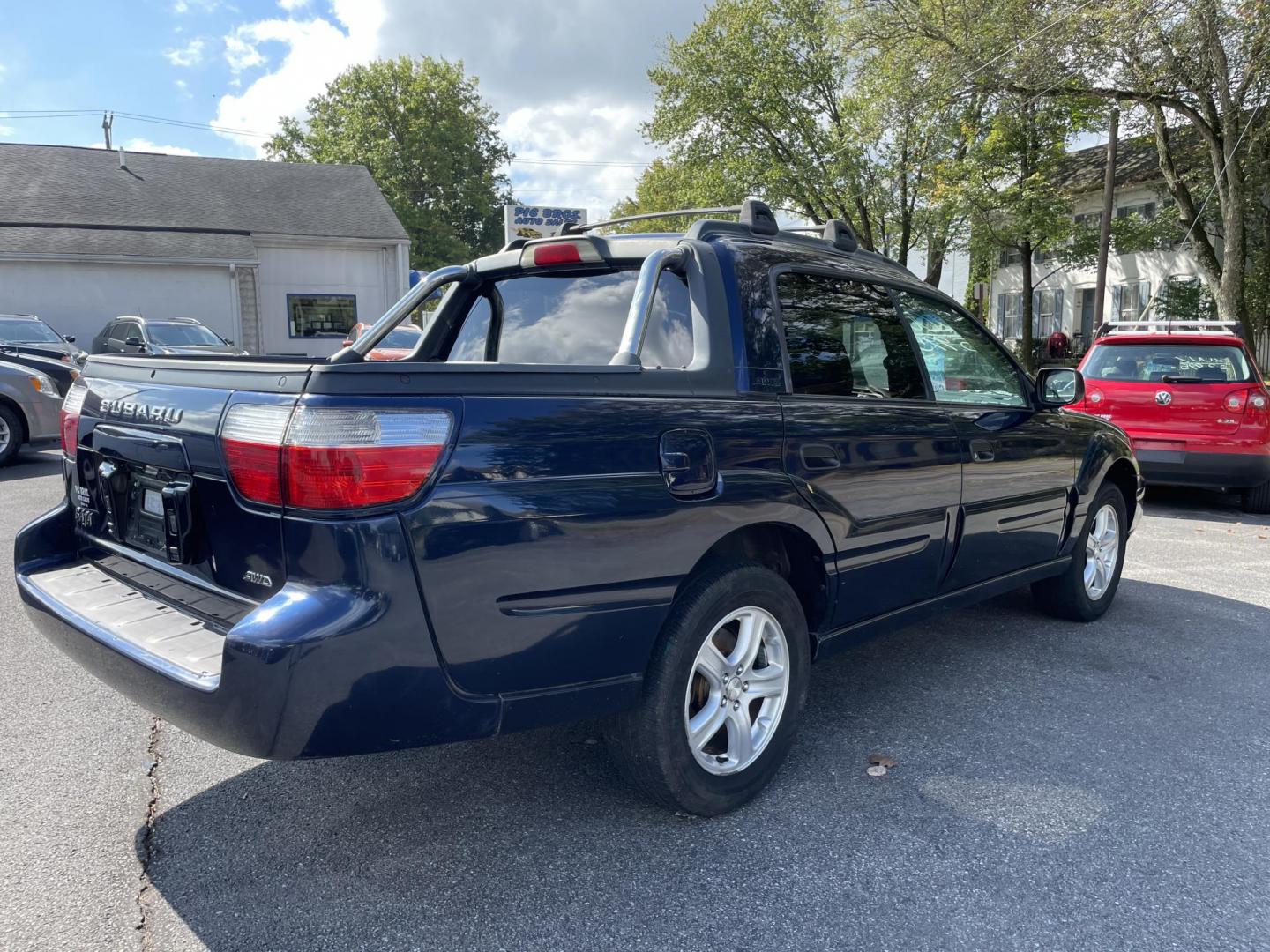 2004 BLUE Subaru Baja Sport (4S4BT62C047) with an 2.5L H4 SOHC 16V engine, 4-Speed Automatic transmission, located at 101 N. Main Street, Muncy, PA, 17756, (570) 546-5462, 41.207691, -76.785942 - Photo#3