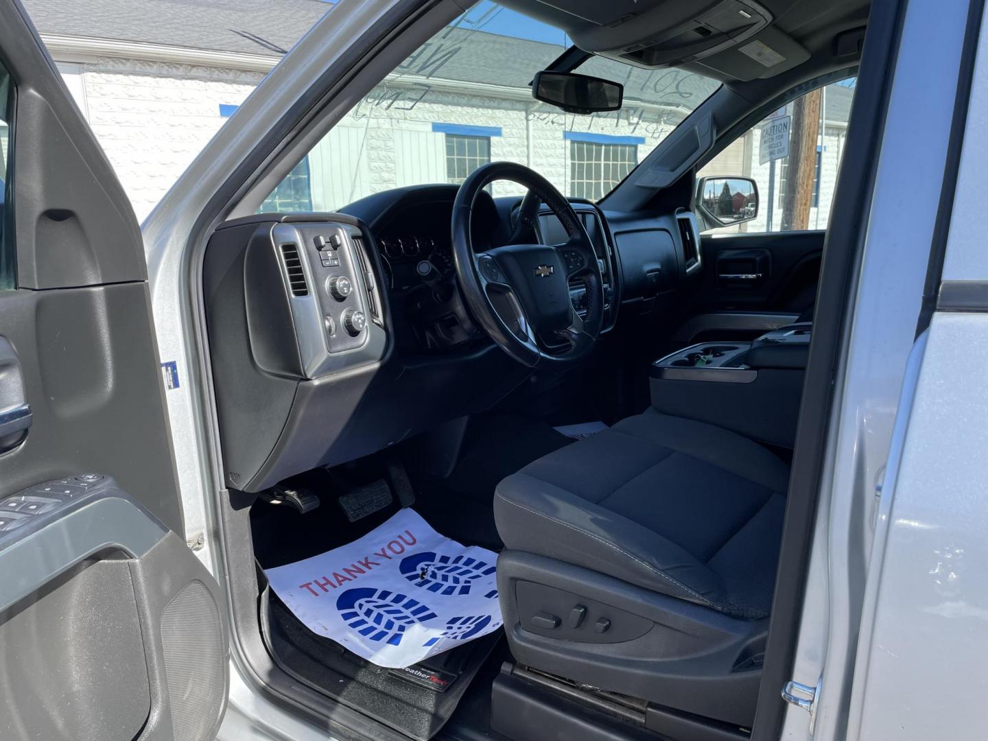 2017 silver Chevrolet Silverado 1500 LT Crew Cab 4WD (3GCUKREC1HG) with an 5.3L V8 OHV 16V Brand New Engine Less than 500 miles engine, 6A transmission, located at 101 N. Main Street, Muncy, PA, 17756, (570) 546-5462, 41.207691, -76.785942 - Photo#8