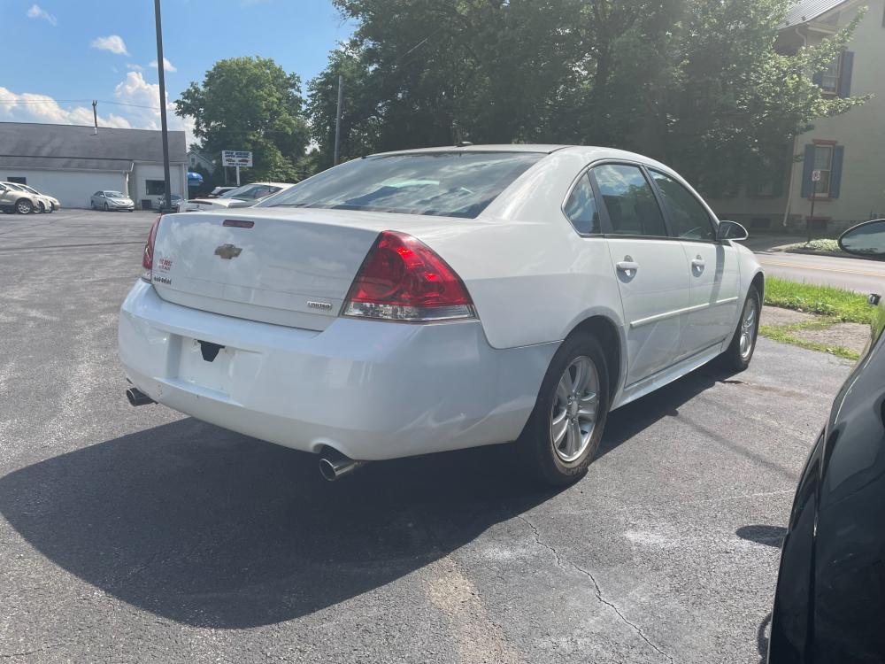 2014 White Chevrolet Impala LS (2G1WA5E34E1) with an 3.6L V6 DOHC 16V FFV engine, 6-Speed Automatic transmission, located at 101 N. Main Street, Muncy, PA, 17756, (570) 546-5462, 41.207691, -76.785942 - Photo #3