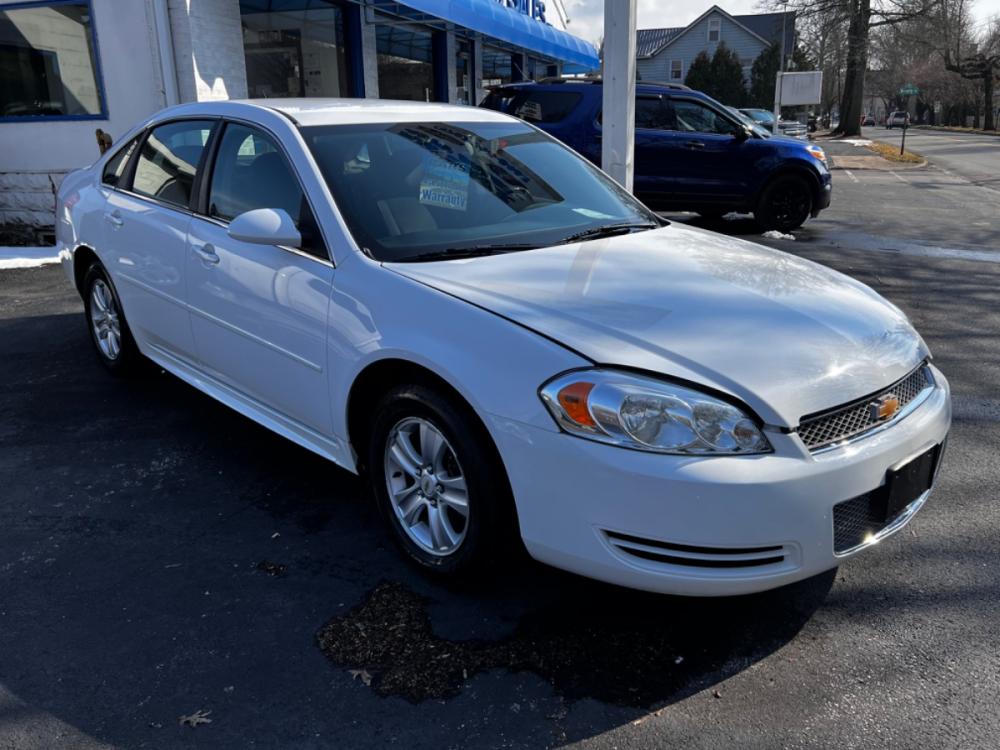 2014 White Chevrolet Impala LS (2G1WA5E34E1) with an 3.6L V6 DOHC 16V FFV engine, 6-Speed Automatic transmission, located at 101 N. Main Street, Muncy, PA, 17756, (570) 546-5462, 41.207691, -76.785942 - Photo #5