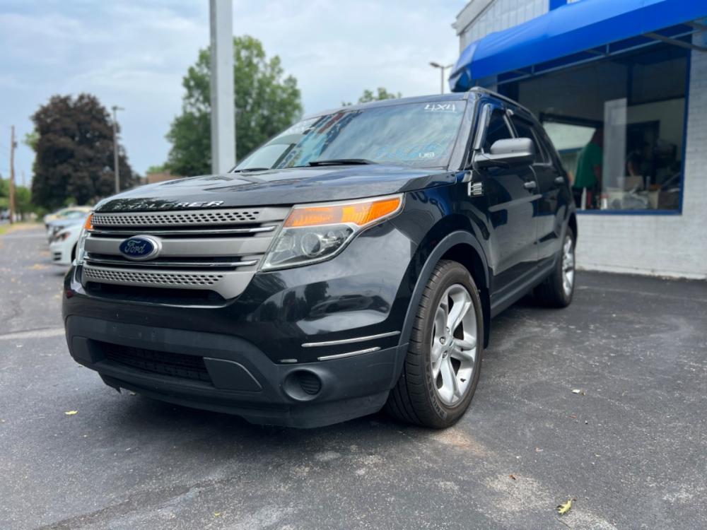 2013 black Ford Explorer Base 4WD (1FM5K8B82DG) with an 3.5L V6 DOHC 24V engine, 6-Speed Automatic transmission, located at 101 N. Main Street, Muncy, PA, 17756, (570) 546-5462, 41.207691, -76.785942 - Photo #0