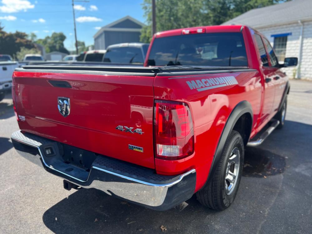 2011 Red Dodge Ram 1500 Sport Quad Cab 4WD (1D7RV1GP4BS) with an 4.7L V8 SOHC 16V FFV engine, 5-Speed Automatic transmission, located at 101 N. Main Street, Muncy, PA, 17756, (570) 546-5462, 41.207691, -76.785942 - Photo #2