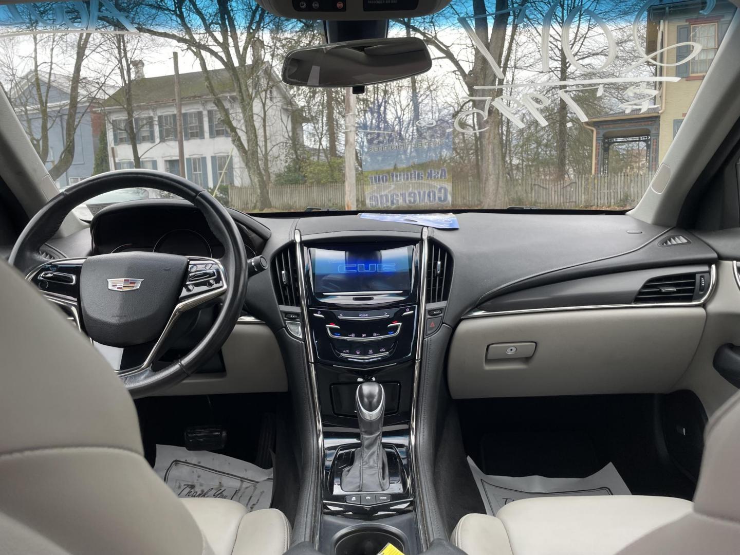 2017 black /tan Cadillac ATS 2.0L Standard AWD (1G6AG5RX2H0) with an 2.0L L4 DOHC 16V TURBO engine, 6A transmission, located at 101 N. Main Street, Muncy, PA, 17756, (570) 546-5462, 41.207691, -76.785942 - Photo#4