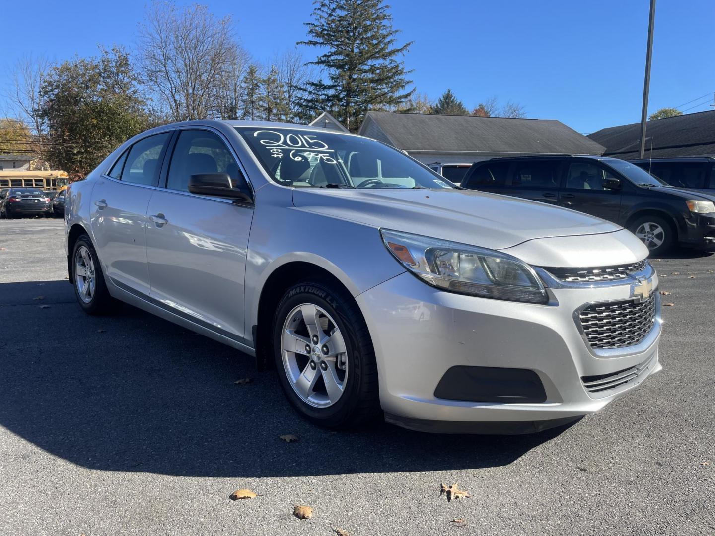 2015 Chevrolet Malibu LS (1G11B5SL0FF) with an 2.5L L4 DOHC 16V engine, 6-Speed Automatic transmission, located at 101 N. Main Street, Muncy, PA, 17756, (570) 546-5462, 41.207691, -76.785942 - Photo#1