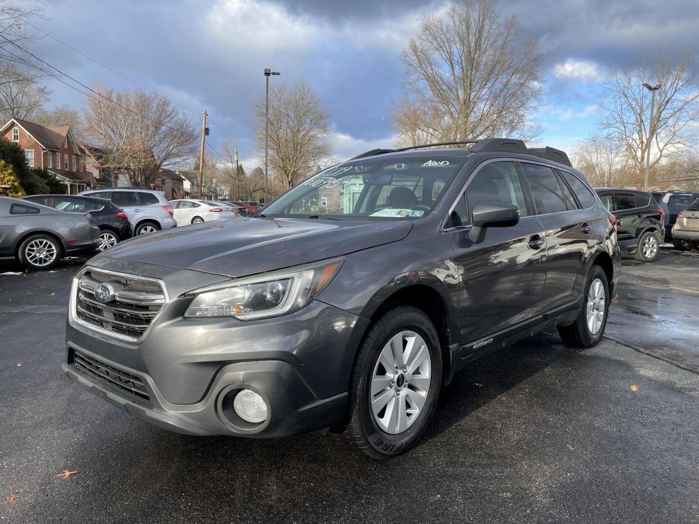 2019 Subaru Outback 2.5i Premium (4S4BSAFC0K3) with an 2.5L H4 DOHC 16V engine, CVT transmission, located at 101 N. Main Street, Muncy, PA, 17756, (570) 546-5462, 41.207691, -76.785942 - Photo#0