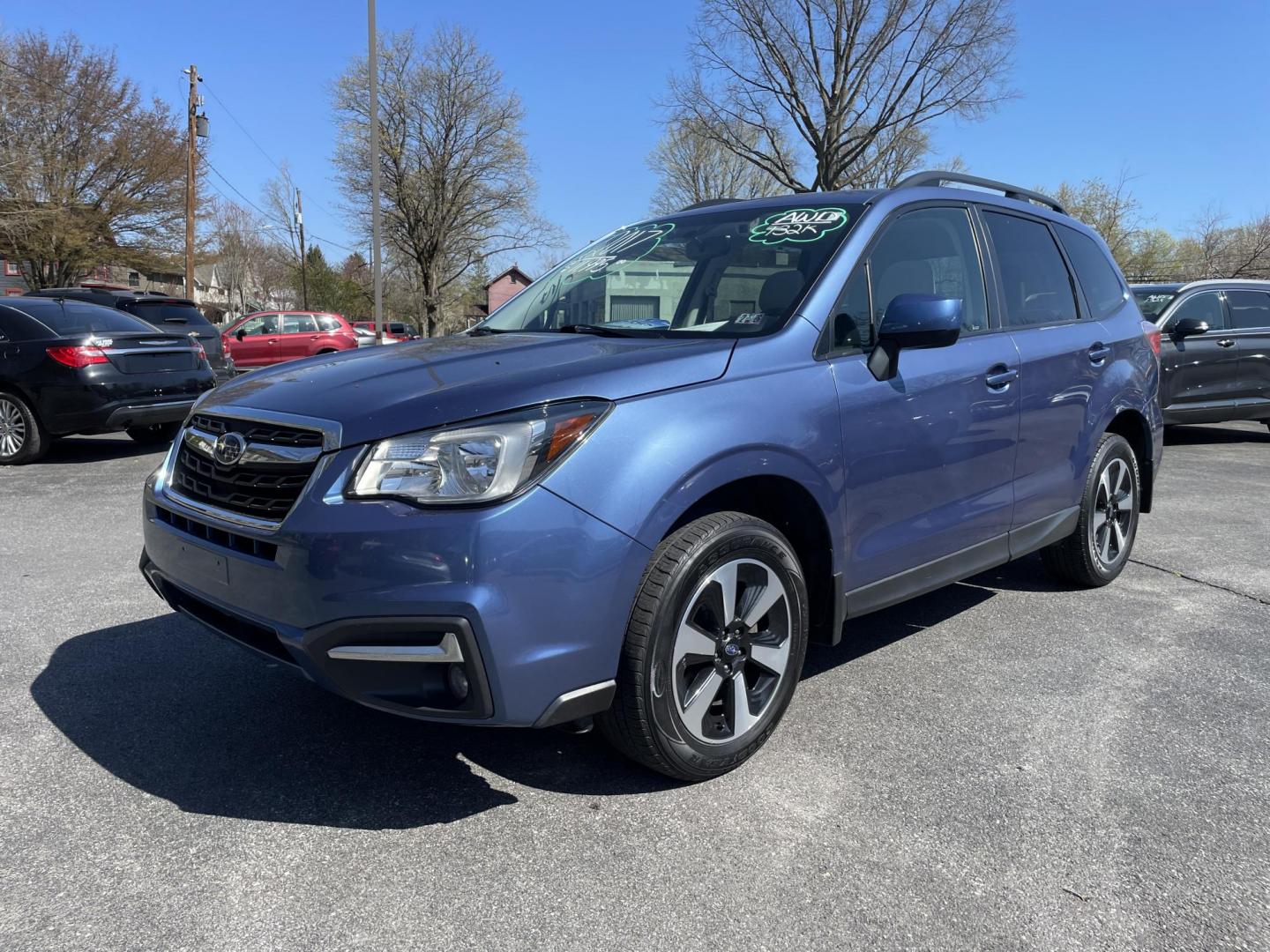2017 Subaru Forester 2.5i Premium PZEV CVT (JF2SJAGC3HH) with an 2.5L H4 SOHC 16V engine, CVT transmission, located at 101 N. Main Street, Muncy, PA, 17756, (570) 546-5462, 41.207691, -76.785942 - Photo#0