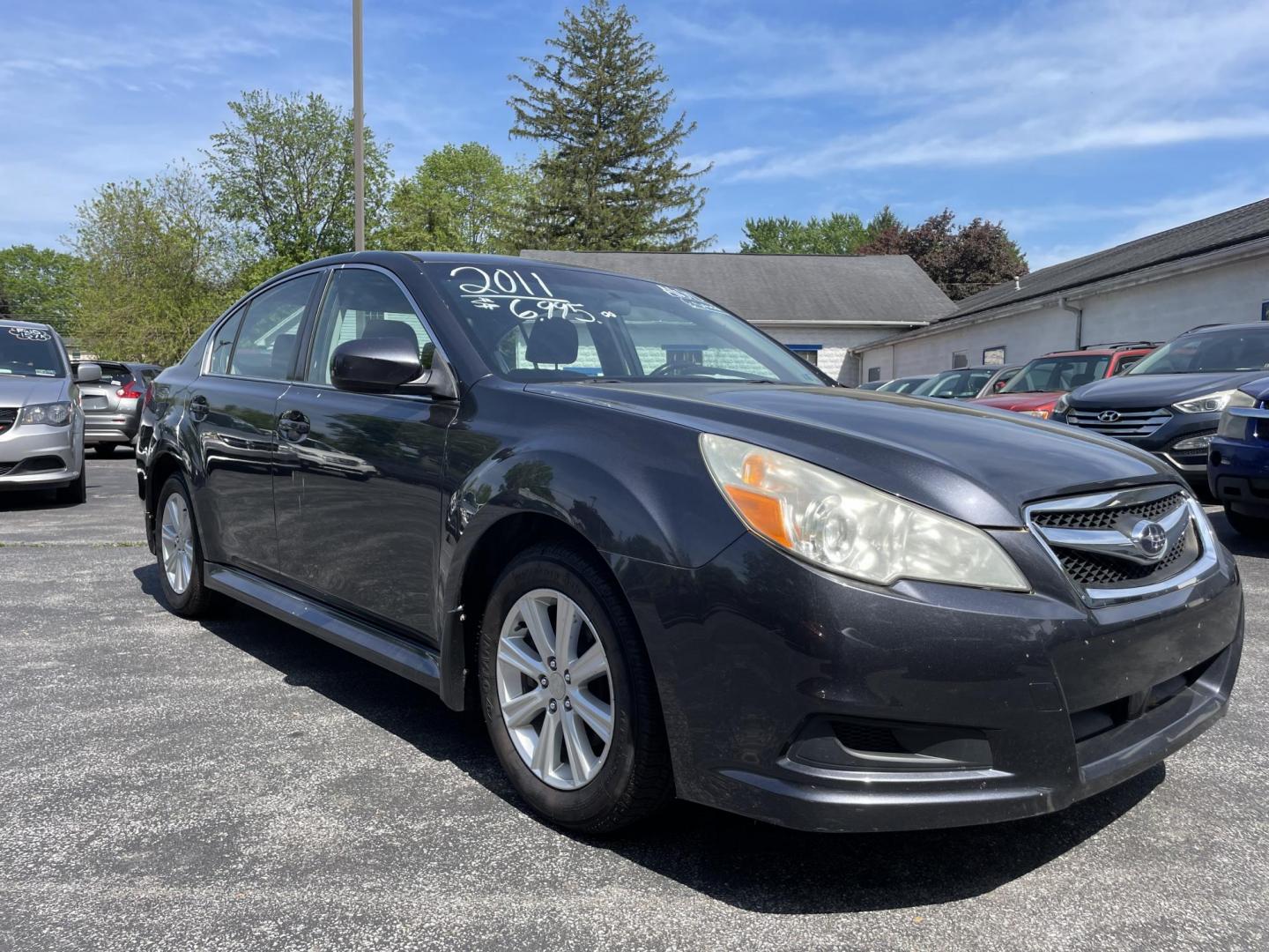 2011 Subaru Legacy 2.5i Premium (4S3BMAC66B1) with an 2.5L H4 SOHC 16V engine, 6-Speed Manual transmission, located at 101 N. Main Street, Muncy, PA, 17756, (570) 546-5462, 41.207691, -76.785942 - Photo#1