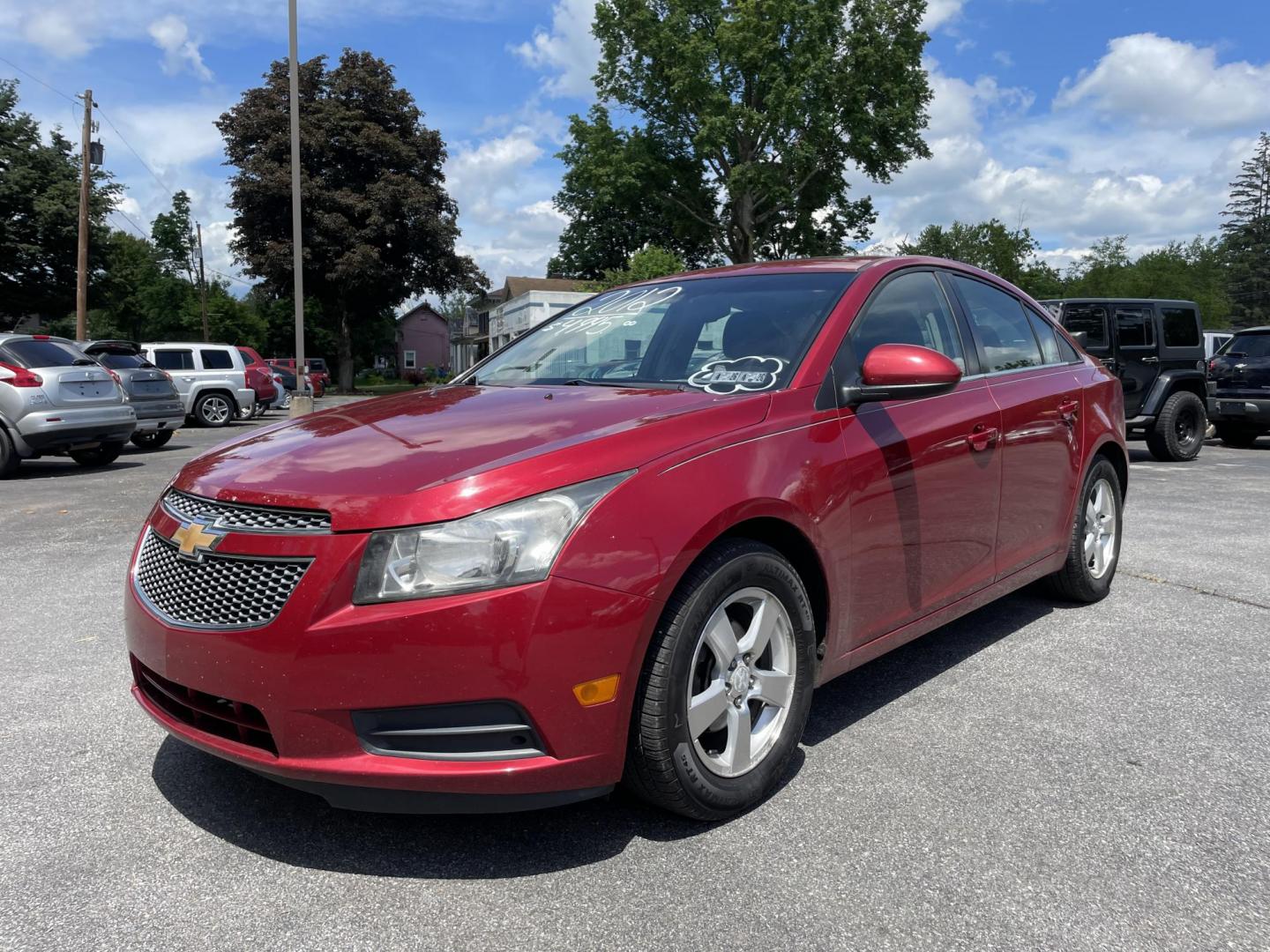 2012 Chevrolet Cruze 1LT (1G1PF5SC4C7) with an 1.4L L4 DOHC 16V TURBO engine, 6-Speed Automatic transmission, located at 101 N. Main Street, Muncy, PA, 17756, (570) 546-5462, 41.207691, -76.785942 - Photo#0