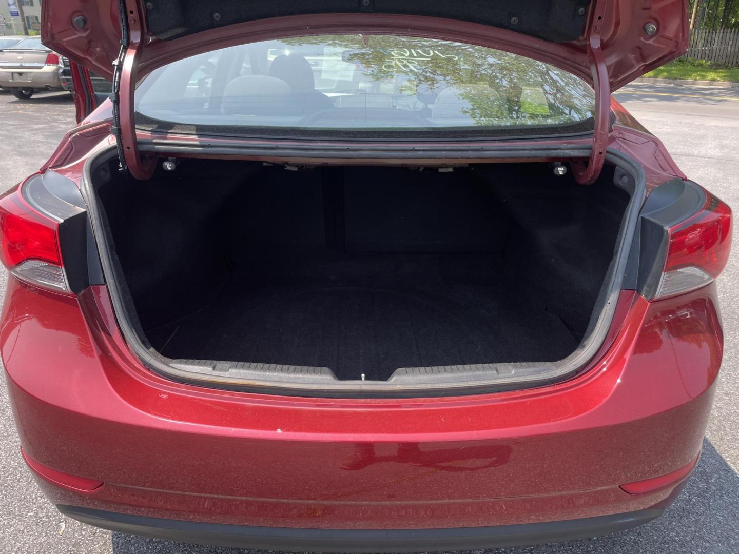 2016 burgandy Hyundai Elantra Limited (5NPDH4AE2GH) with an 1.8L L4 DOHC 16V engine, 6-Speed Automatic transmission, located at 101 N. Main Street, Muncy, PA, 17756, (570) 546-5462, 41.207691, -76.785942 - Photo#6