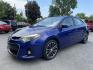 2014 blue /black Toyota Corolla L 4-Speed AT (2T1BURHE7EC) with an 1.8L L4 DOHC 16V engine, 4-Speed Automatic transmission, located at 101 N. Main Street, Muncy, PA, 17756, (570) 546-5462, 41.207691, -76.785942 - Photo#0