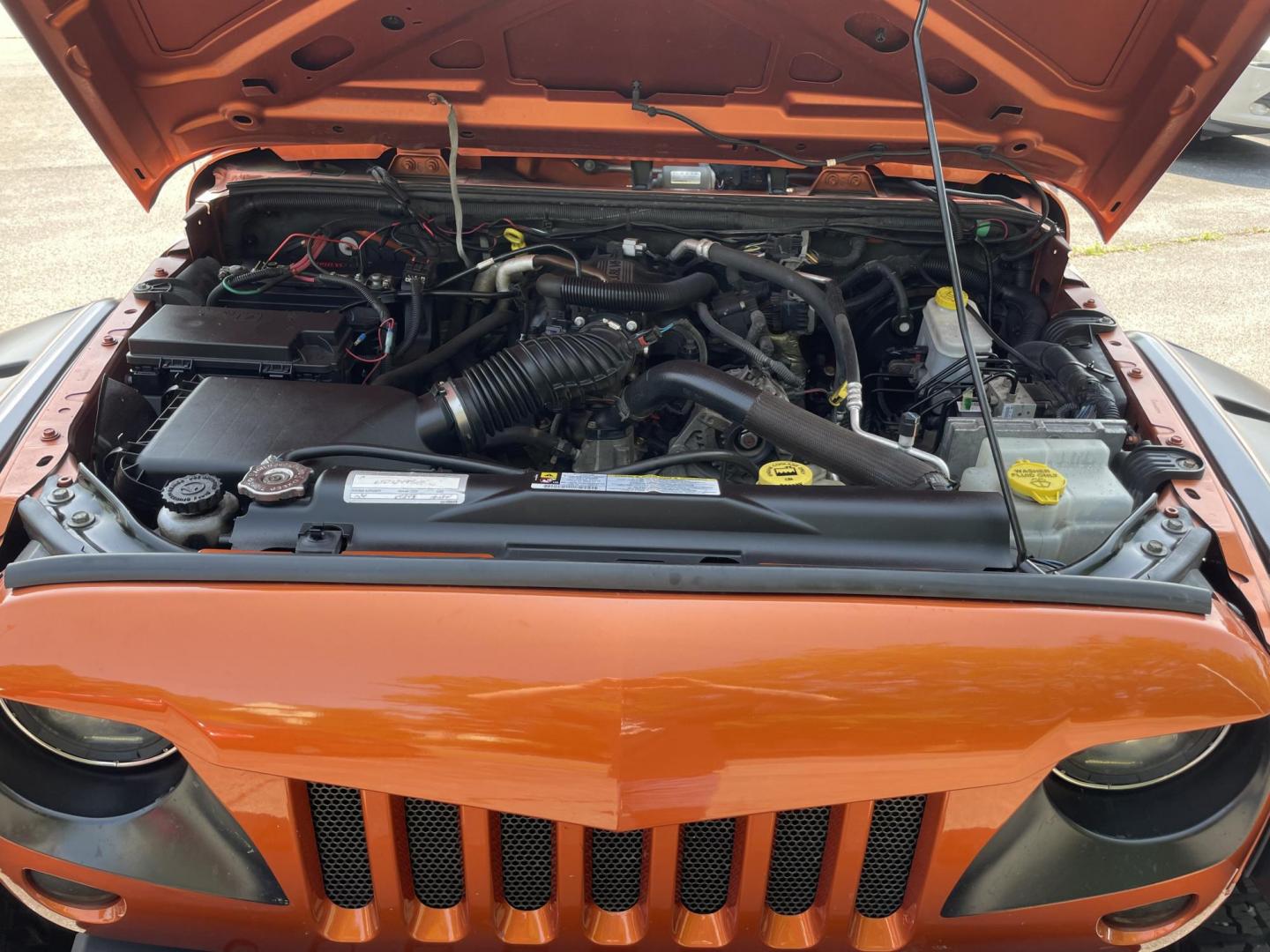 2010 Jeep Wrangler Sport 4WD (1J4AA2D13AL) with an 3.8L V6 OHV 12V engine, Auto transmission, located at 101 N. Main Street, Muncy, PA, 17756, (570) 546-5462, 41.207691, -76.785942 - Photo#12