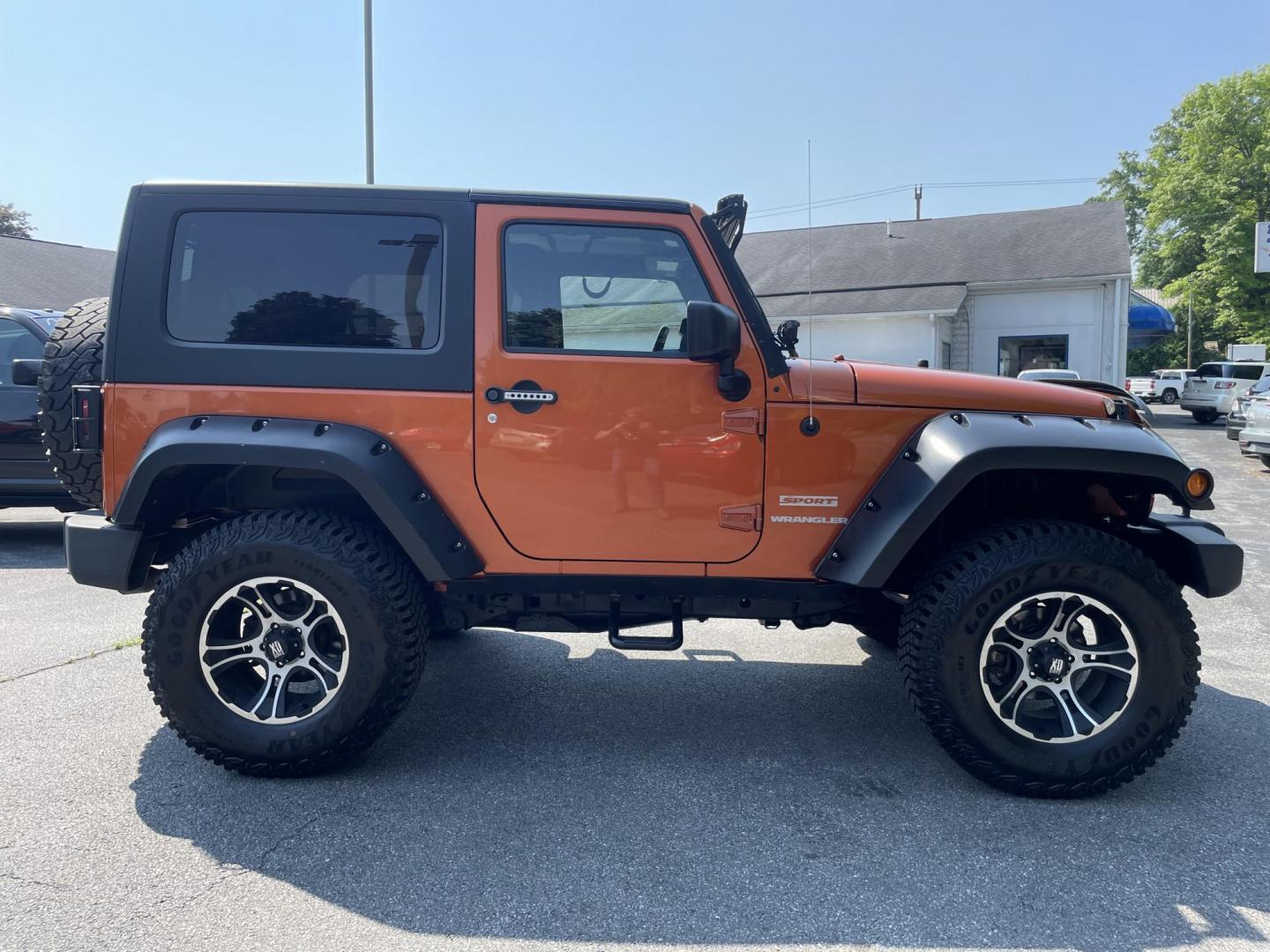2010 Jeep Wrangler Sport 4WD (1J4AA2D13AL) with an 3.8L V6 OHV 12V engine, Auto transmission, located at 101 N. Main Street, Muncy, PA, 17756, (570) 546-5462, 41.207691, -76.785942 - Photo#4