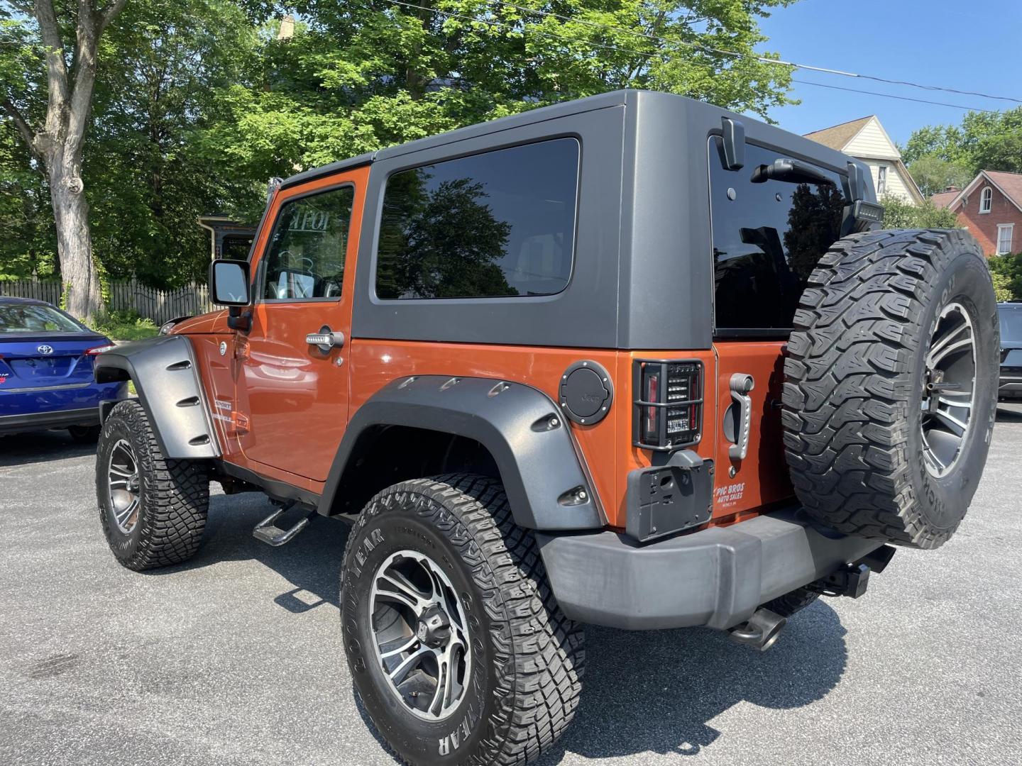 2010 Jeep Wrangler Sport 4WD (1J4AA2D13AL) with an 3.8L V6 OHV 12V engine, Auto transmission, located at 101 N. Main Street, Muncy, PA, 17756, (570) 546-5462, 41.207691, -76.785942 - Photo#3