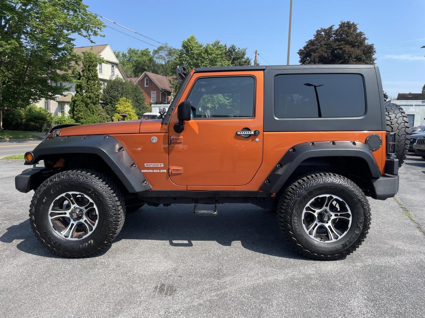 2010 Jeep Wrangler Sport 4WD (1J4AA2D13AL) with an 3.8L V6 OHV 12V engine, Auto transmission, located at 101 N. Main Street, Muncy, PA, 17756, (570) 546-5462, 41.207691, -76.785942 - Photo#2