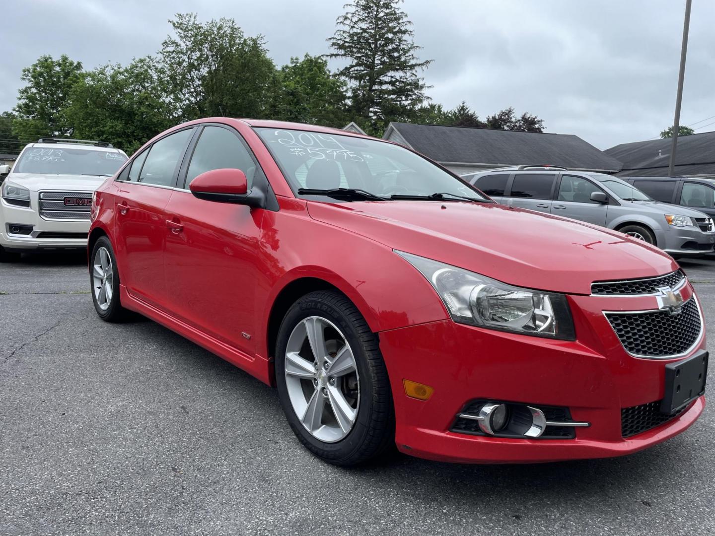 2014 Chevrolet Cruze 2LT Auto (1G1PE5SB4E7) with an 1.4L L4 DOHC 16V TURBO engine, 6-Speed Automatic transmission, located at 101 N. Main Street, Muncy, PA, 17756, (570) 546-5462, 41.207691, -76.785942 - Photo#1