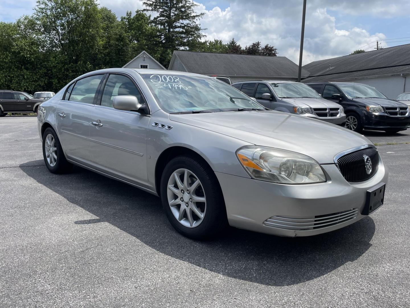 2008 silver Buick Lucerne CXL (1G4HD57248U) with an 3.8L V6 OHV 12V engine, 4-Speed Automatic Overdrive transmission, located at 101 N. Main Street, Muncy, PA, 17756, (570) 546-5462, 41.207691, -76.785942 - Photo#1