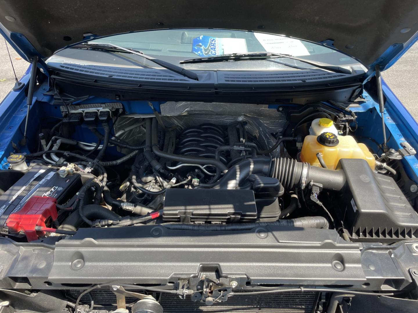 2014 blue /tan Ford F-150 XL SuperCrew 5.5-ft. Bed 4WD (1FTFW1EF1EF) with an 5.0L V8 engine, 6-Speed Automatic transmission, located at 101 N. Main Street, Muncy, PA, 17756, (570) 546-5462, 41.207691, -76.785942 - Photo#7