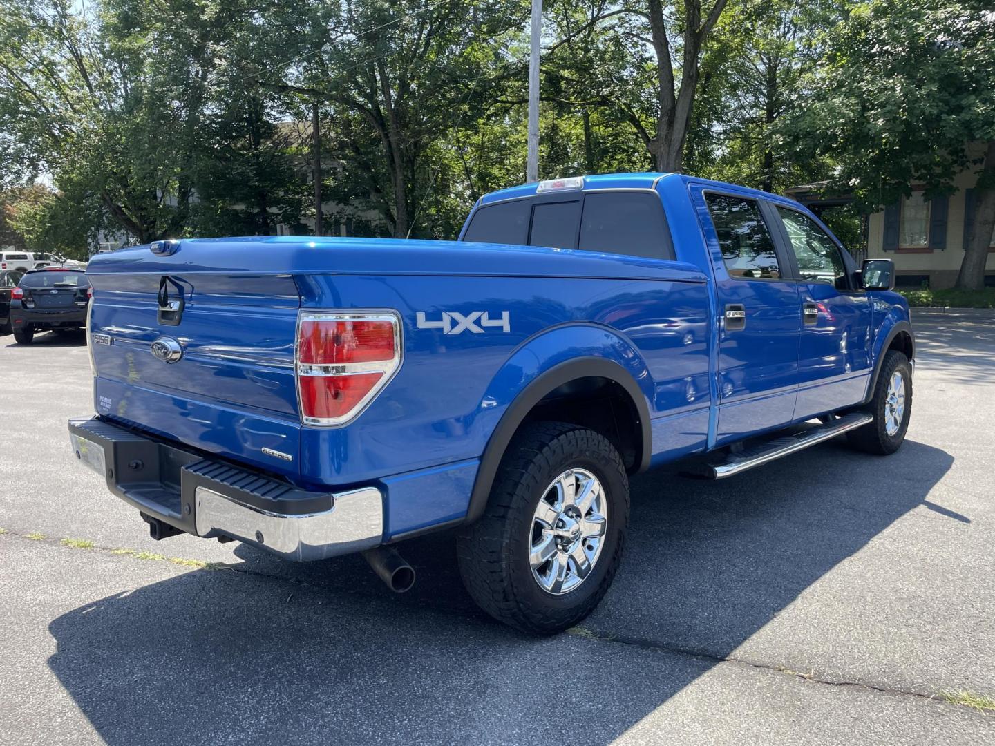 2014 blue /tan Ford F-150 XL SuperCrew 5.5-ft. Bed 4WD (1FTFW1EF1EF) with an 5.0L V8 engine, 6-Speed Automatic transmission, located at 101 N. Main Street, Muncy, PA, 17756, (570) 546-5462, 41.207691, -76.785942 - Photo#3