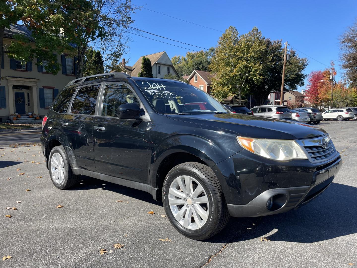 2011 black /black Subaru Forester 2.5X Limited (JF2SHAFC8BH) with an 2.5L H4 SOHC 16V engine, 4-Speed Automatic transmission, located at 101 N. Main Street, Muncy, PA, 17756, (570) 546-5462, 41.207691, -76.785942- Photo#1