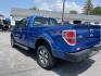 2013 blue Ford F-150 Lariat SuperCab 6.5-ft. Bed 4WD (1FTFX1EF7DF) with an 5.0L V8 engine, 6-Speed Automatic transmission, located at 101 N. Main Street, Muncy, PA, 17756, (570) 546-5462, 41.207691, -76.785942 - Photo#1