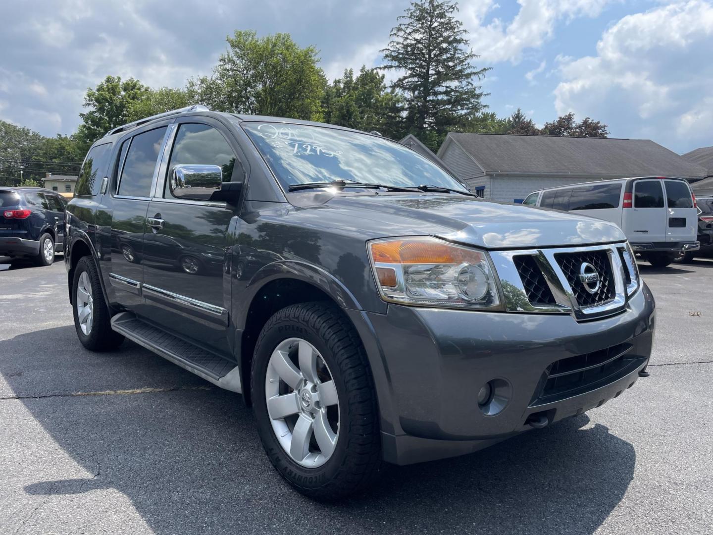 2012 Nissan Armada SL 4WD (5N1AA0NC2CN) with an 5.6L V8 DOHC 32V engine, 5-Speed Automatic transmission, located at 101 N. Main Street, Muncy, PA, 17756, (570) 546-5462, 41.207691, -76.785942 - Photo#1