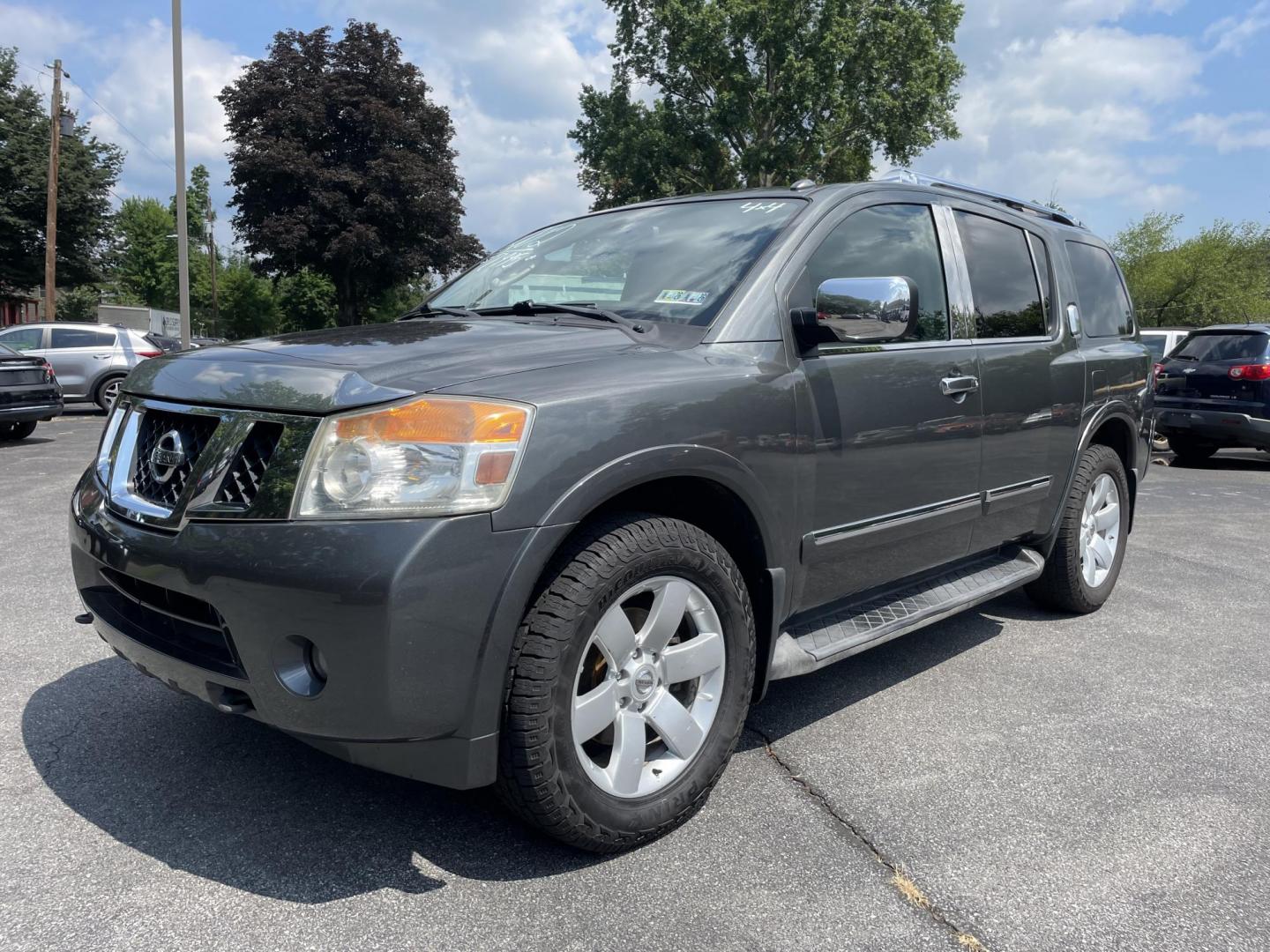 2012 Nissan Armada SL 4WD (5N1AA0NC2CN) with an 5.6L V8 DOHC 32V engine, 5-Speed Automatic transmission, located at 101 N. Main Street, Muncy, PA, 17756, (570) 546-5462, 41.207691, -76.785942 - Photo#0