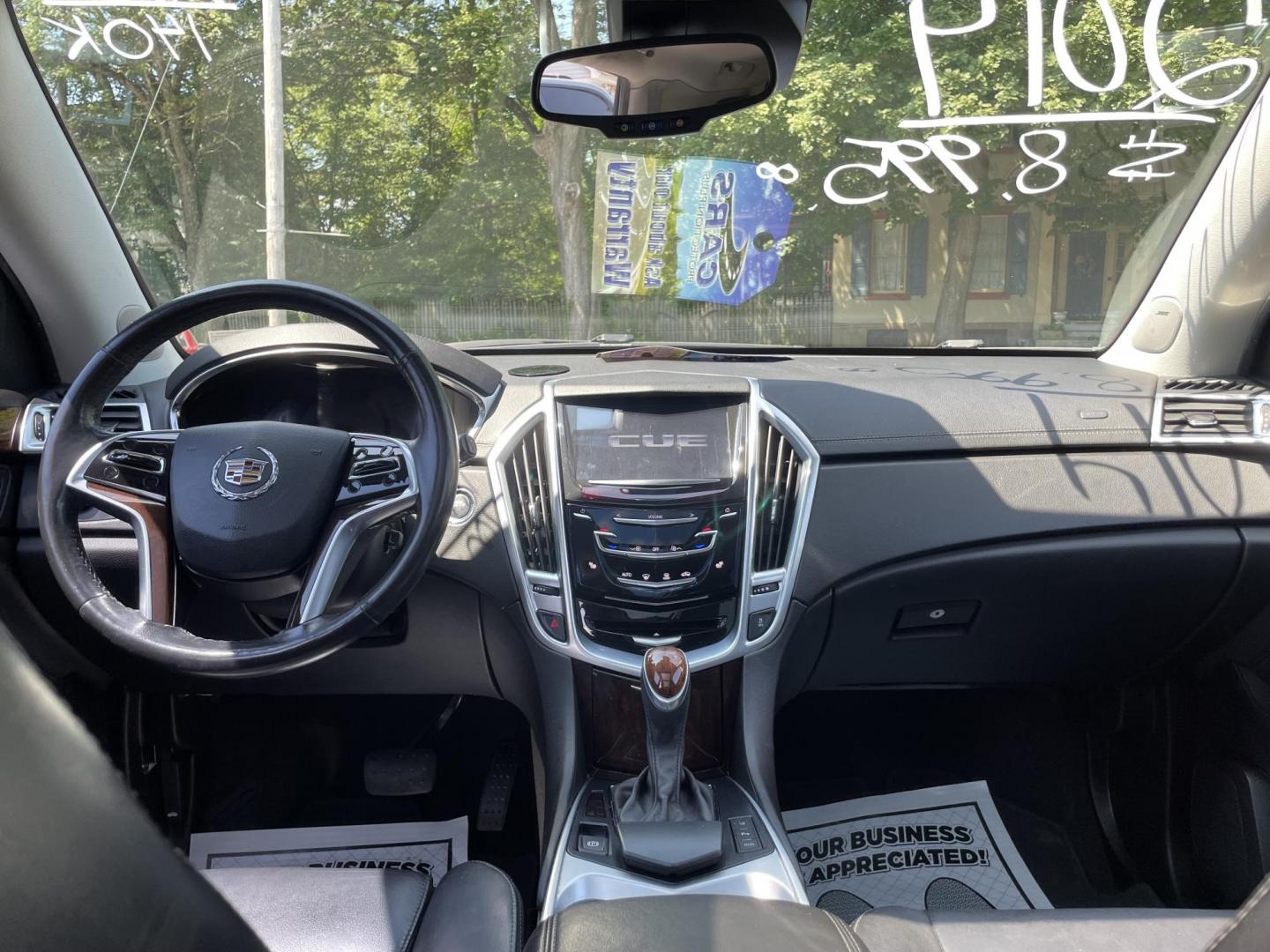 2014 White /black Cadillac SRX Luxury Collection AWD (3GYFNEE36ES) with an 3.6L V6 DOHC 24V FFV engine, 6-Speed Automatic transmission, located at 101 N. Main Street, Muncy, PA, 17756, (570) 546-5462, 41.207691, -76.785942 - Photo#5