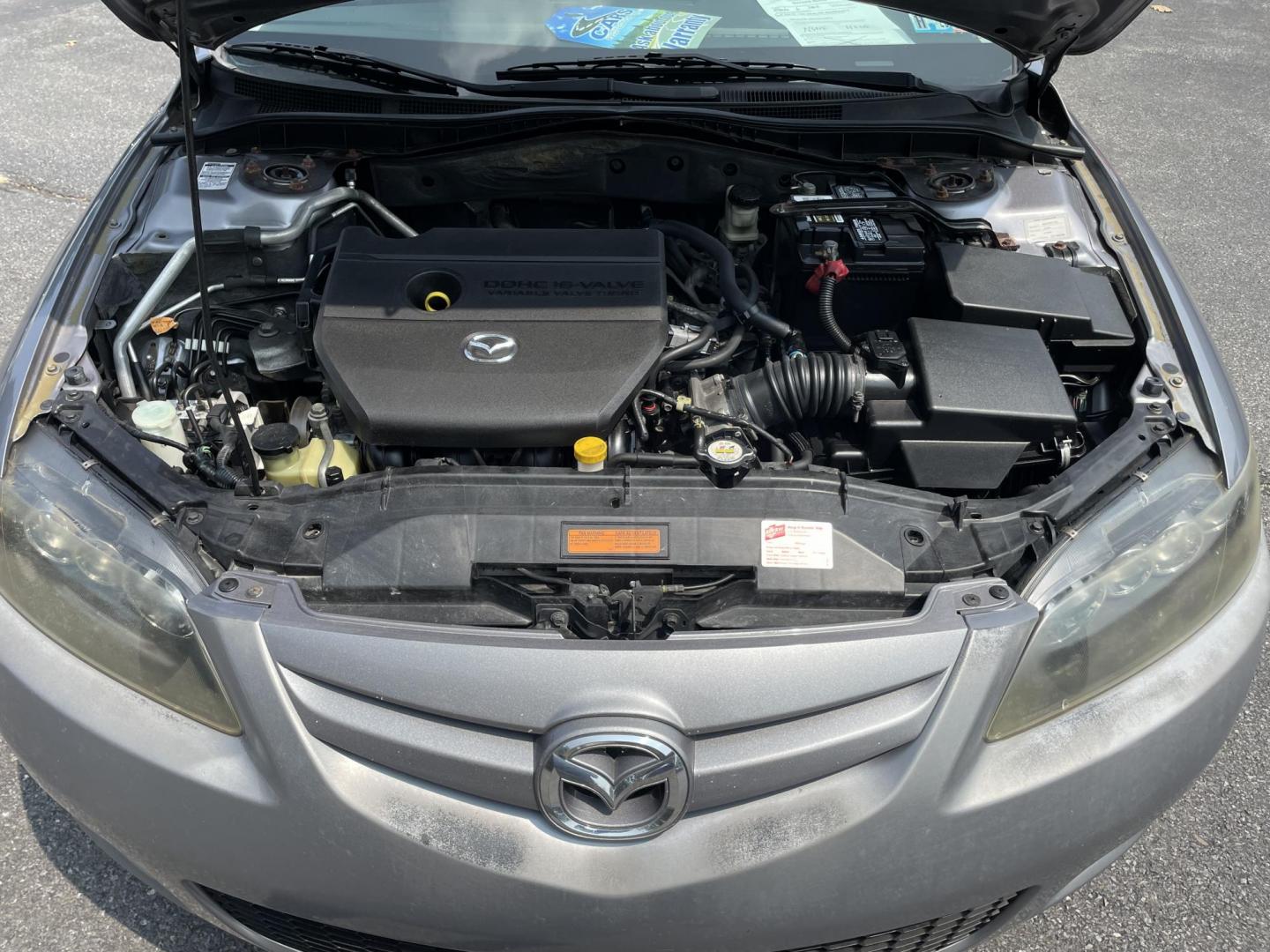 2008 silver Mazda MAZDA6 i 5-Door Grand Touring (1YVHP84C385) with an 2.3L L4 DOHC 16V engine, located at 101 N. Main Street, Muncy, PA, 17756, (570) 546-5462, 41.207691, -76.785942 - Photo#6