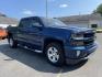 2017 blue /black Chevrolet Silverado 1500 LT Crew Cab 4WD (3GCUKREC5HG) with an 5.3L V8 OHV 16V engine, 6A transmission, located at 101 N. Main Street, Muncy, PA, 17756, (570) 546-5462, 41.207691, -76.785942 - Photo#1