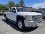 2013 White /black Chevrolet Silverado 1500 LT Ext. Cab Long Box 4WD (1GCRKSE72DZ) with an 5.3L V8 OHV 16V FFV engine, 6-Speed Automatic transmission, located at 101 N. Main Street, Muncy, PA, 17756, (570) 546-5462, 41.207691, -76.785942 - Photo#2