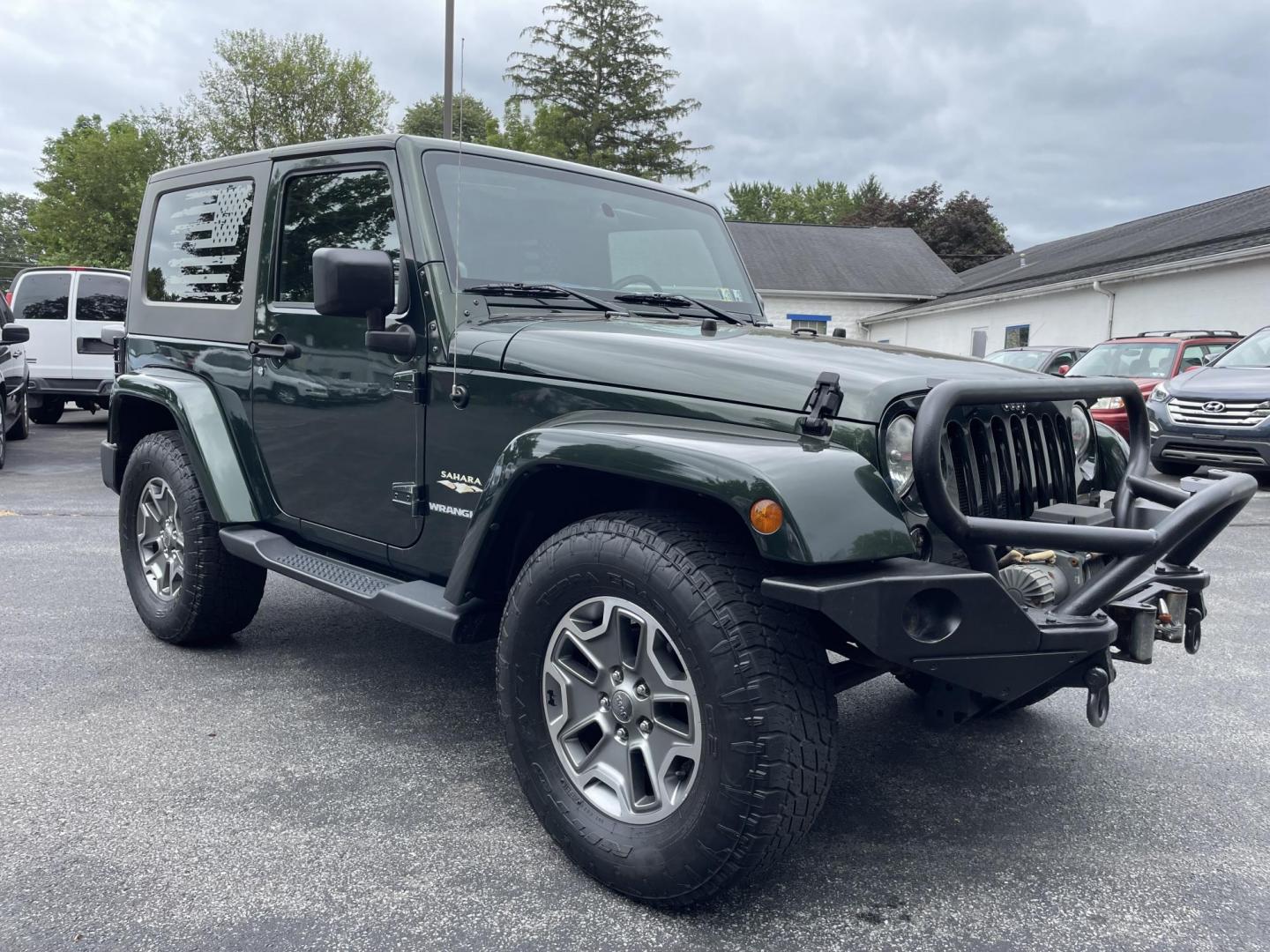 2010 Jeep Wrangler Sahara 4WD (1J4AA5D14AL) with an 3.8L V6 OHV 12V engine, located at 101 N. Main Street, Muncy, PA, 17756, (570) 546-5462, 41.207691, -76.785942 - Photo#1