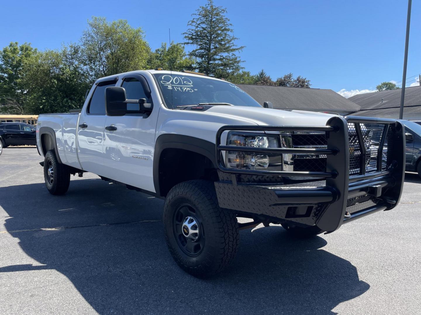2012 Chevrolet Silverado 2500HD Work Truck Crew Cab 4WD (1GC1KVCG5CF) with an 6.0L V8 OHV 16V FFV engine, 6-Speed Automatic transmission, located at 101 N. Main Street, Muncy, PA, 17756, (570) 546-5462, 41.207691, -76.785942 - Photo#1