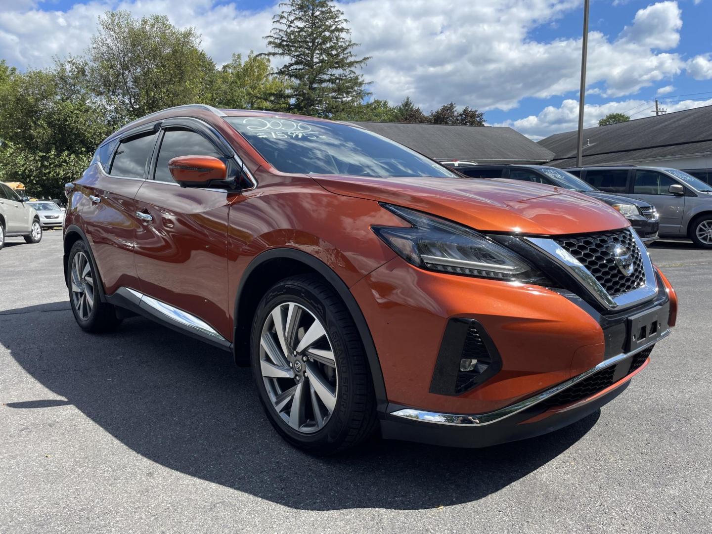 2020 Nissan Murano SL AWD (5N1AZ2CS0LN) with an 3.5L V6 DOHC 24V engine, CVT transmission, located at 101 N. Main Street, Muncy, PA, 17756, (570) 546-5462, 41.207691, -76.785942 - Photo#1