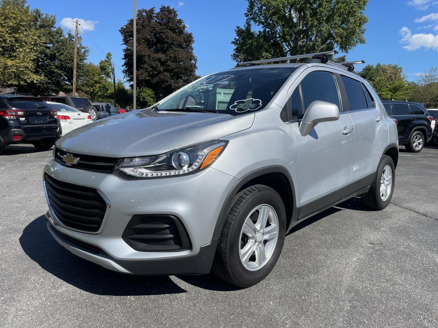 2017 silver Chevrolet Trax LT AWD (3GNCJPSB0HL) with an 1.4L L4 DOHC 16V engine, 6A transmission, located at 101 N. Main Street, Muncy, PA, 17756, (570) 546-5462, 41.207691, -76.785942 - Photo#0