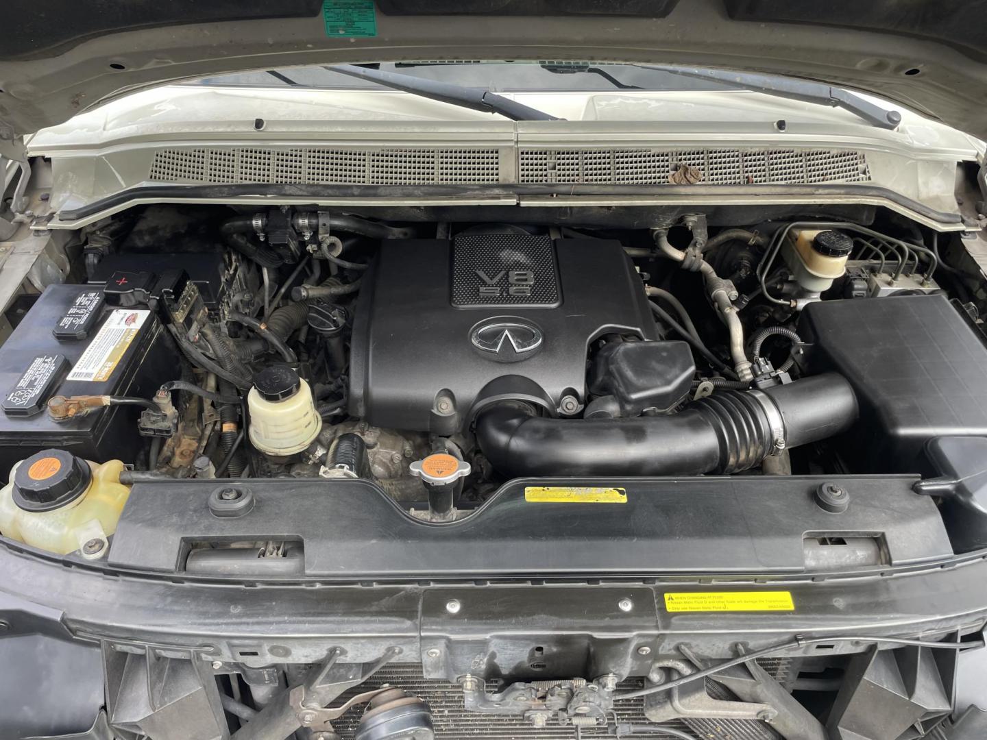 2008 Infiniti QX56 RWD (5N3AA08DX8N) with an 5.6L V8 DOHC 32V engine, 5-Speed Automatic Overdrive transmission, located at 101 N. Main Street, Muncy, PA, 17756, (570) 546-5462, 41.207691, -76.785942 - Photo#9