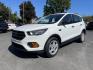 2018 White Ford Escape S FWD (1FMCU0F78JU) with an 2.5L L4 DOHC 16V engine, 6A transmission, located at 101 N. Main Street, Muncy, PA, 17756, (570) 546-5462, 41.207691, -76.785942 - Photo#0