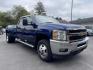 2013 blue /black Chevrolet Silverado 3500HD LT Crew Cab 4WD (1GC4K0C88DF) with an 6.6L V8 OHV 32V TURBO DIESEL engine, 6-Speed Automatic transmission, located at 101 N. Main Street, Muncy, PA, 17756, (570) 546-5462, 41.207691, -76.785942 - Photo#1
