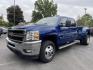 2013 blue /black Chevrolet Silverado 3500HD LT Crew Cab 4WD (1GC4K0C88DF) with an 6.6L V8 OHV 32V TURBO DIESEL engine, 6-Speed Automatic transmission, located at 101 N. Main Street, Muncy, PA, 17756, (570) 546-5462, 41.207691, -76.785942 - Photo#0
