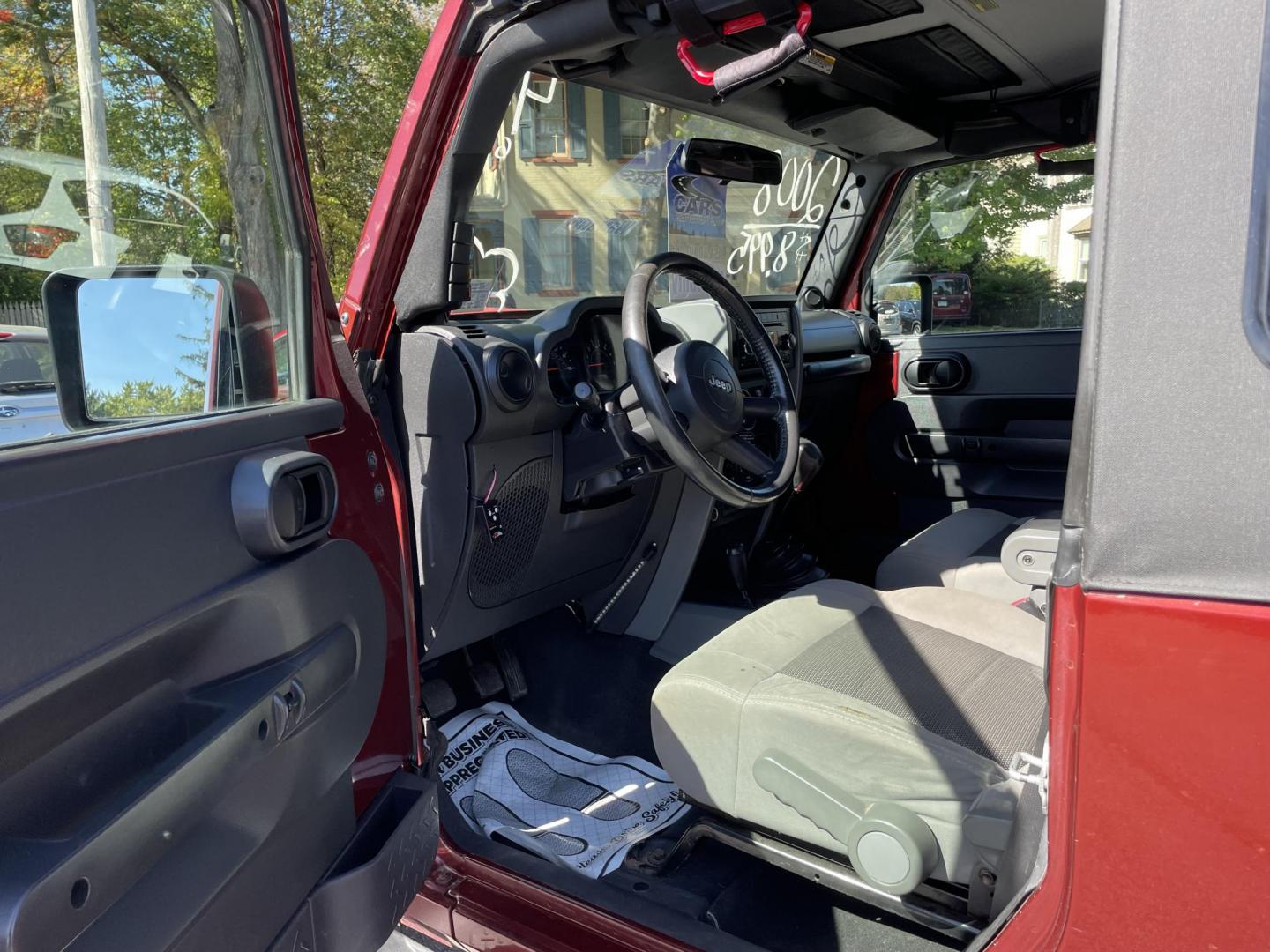 2008 Jeep Wrangler X (1J4FA24148L) with an 3.8L V6 OHV 12V engine, 6 Speed Manual transmission, located at 101 N. Main Street, Muncy, PA, 17756, (570) 546-5462, 41.207691, -76.785942 - Photo#4