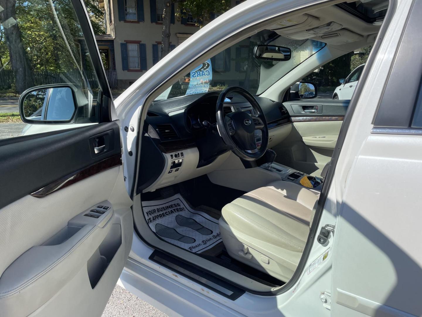 2014 White Subaru Legacy 2.5i Limited (4S3BMBL68E3) with an 2.5L H4 SOHC 16V engine, Continuously Variable Transmission transmission, located at 101 N. Main Street, Muncy, PA, 17756, (570) 546-5462, 41.207691, -76.785942 - Photo#5