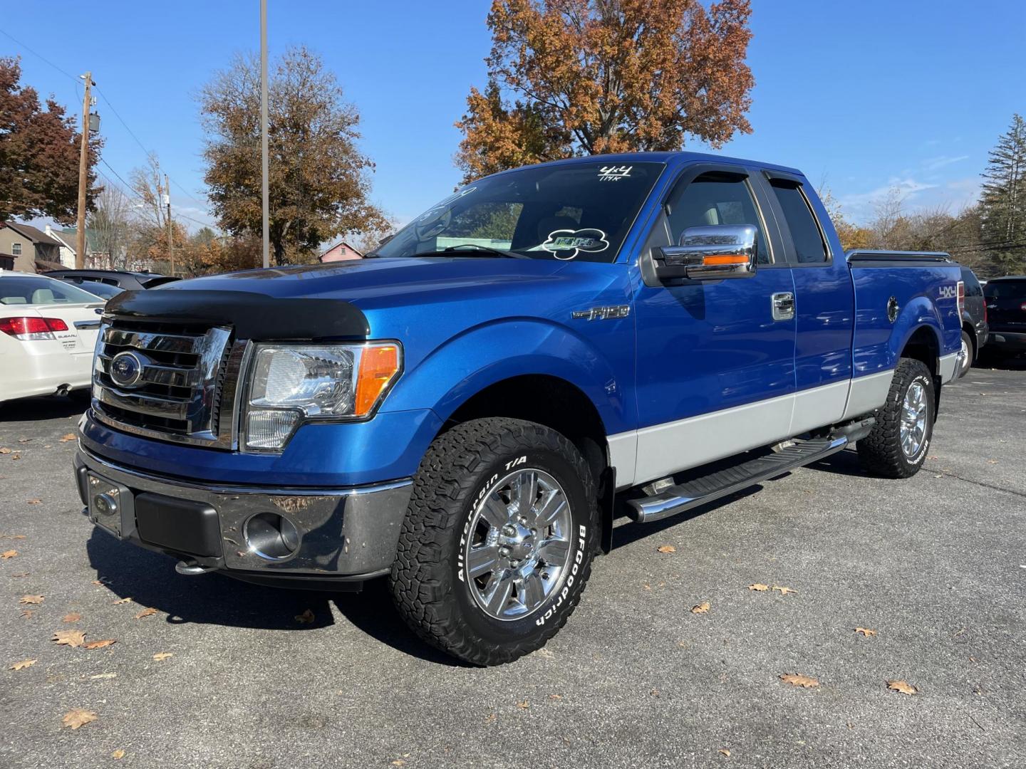 2009 BLUE Ford F-150 XLT SuperCab 6.5-ft. Bed 4WD (1FTPX14V59F) with an 5.4L V8 SOHC 24V FFV engine, 4-Speed Automatic transmission, located at 101 N. Main Street, Muncy, PA, 17756, (570) 546-5462, 41.207691, -76.785942 - Photo#0