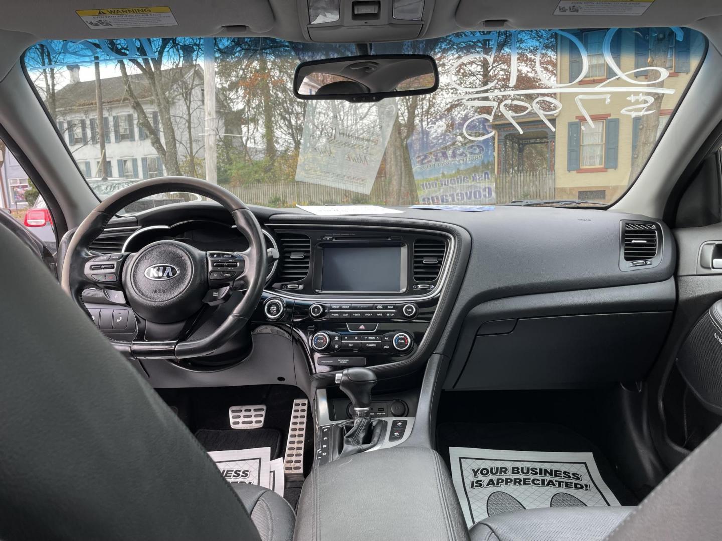 2015 Kia Optima SX Turbo (5XXGR4A65FG) with an 2.0L L4 DOHC 16V TURBO engine, 6-Speed Automatic transmission, located at 101 N. Main Street, Muncy, PA, 17756, (570) 546-5462, 41.207691, -76.785942 - Photo#6