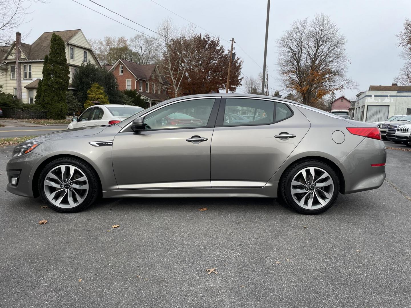 2015 Kia Optima SX Turbo (5XXGR4A65FG) with an 2.0L L4 DOHC 16V TURBO engine, 6-Speed Automatic transmission, located at 101 N. Main Street, Muncy, PA, 17756, (570) 546-5462, 41.207691, -76.785942 - Photo#2