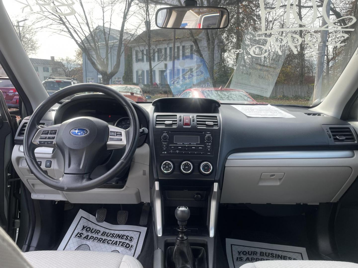 2014 Subaru Forester 2.5i (JF2SJAAC6EG) with an 2.5L H4 SOHC 16V engine, 6-Speed Manual transmission, located at 101 N. Main Street, Muncy, PA, 17756, (570) 546-5462, 41.207691, -76.785942 - Photo#6