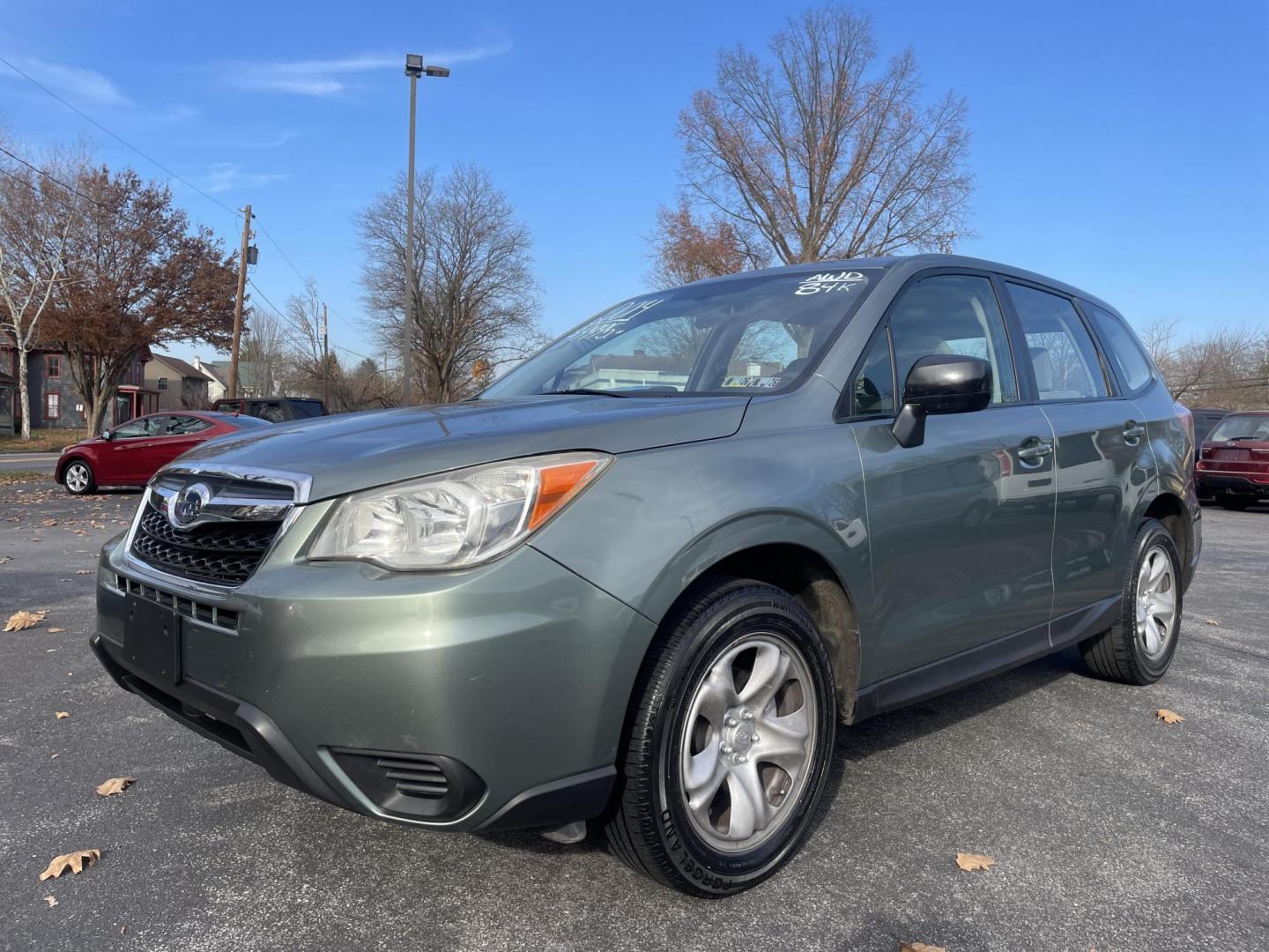 2014 Subaru Forester 2.5i (JF2SJAAC6EG) with an 2.5L H4 SOHC 16V engine, 6-Speed Manual transmission, located at 101 N. Main Street, Muncy, PA, 17756, (570) 546-5462, 41.207691, -76.785942 - Photo#2