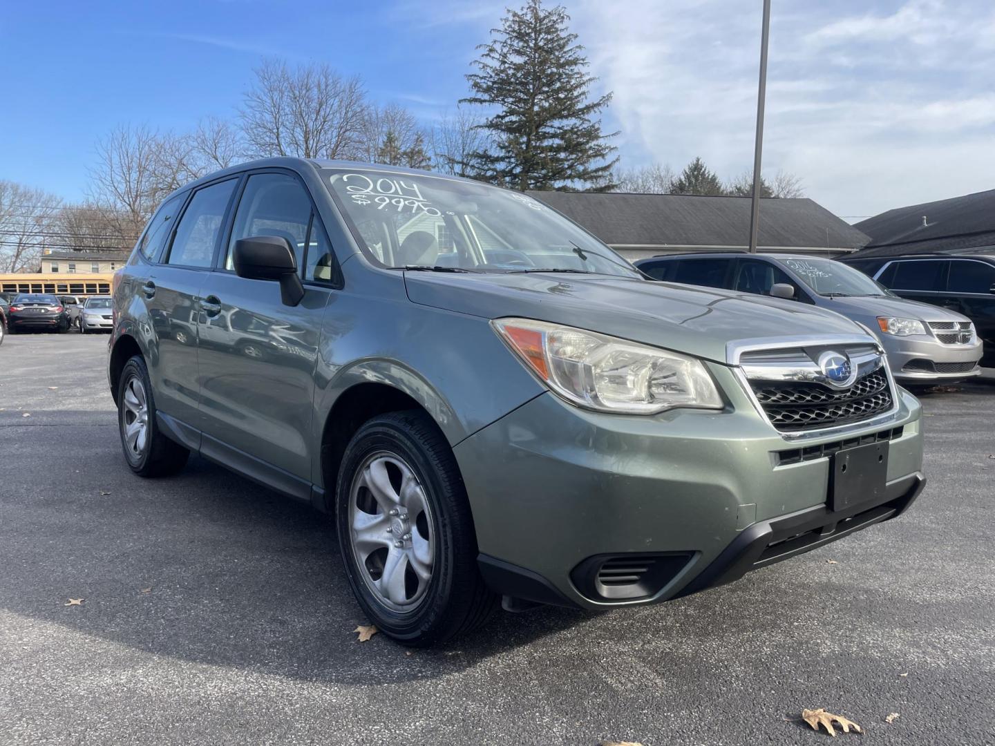 2014 Subaru Forester 2.5i (JF2SJAAC6EG) with an 2.5L H4 SOHC 16V engine, 6-Speed Manual transmission, located at 101 N. Main Street, Muncy, PA, 17756, (570) 546-5462, 41.207691, -76.785942 - Photo#0