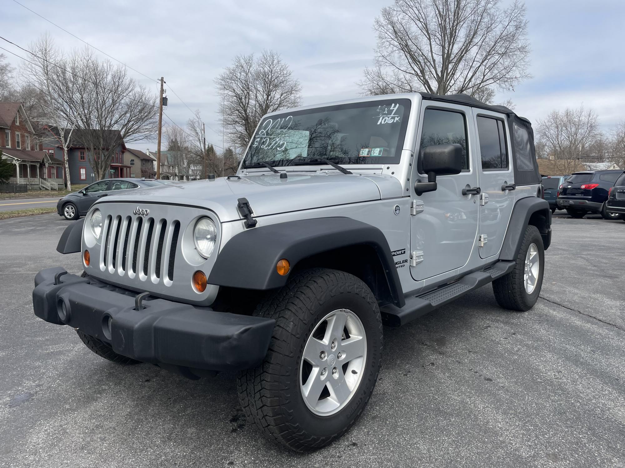photo of 2012 Jeep Wrangler Unlimited Sport 4WD