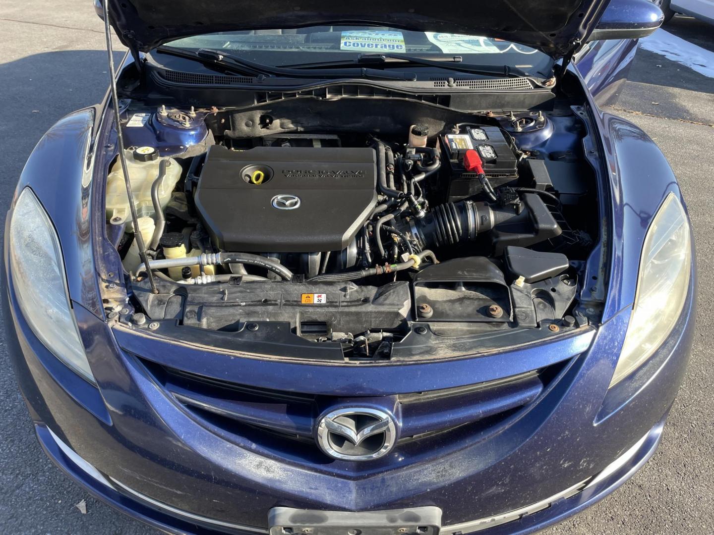2010 BLUE /black Mazda MAZDA6 I Grand Touring (1YVHZ8CH6A5) with an 2.5L L4 DOHC 16V engine, 5-Speed Automatic transmission, located at 101 N. Main Street, Muncy, PA, 17756, (570) 546-5462, 41.207691, -76.785942 - Photo#7
