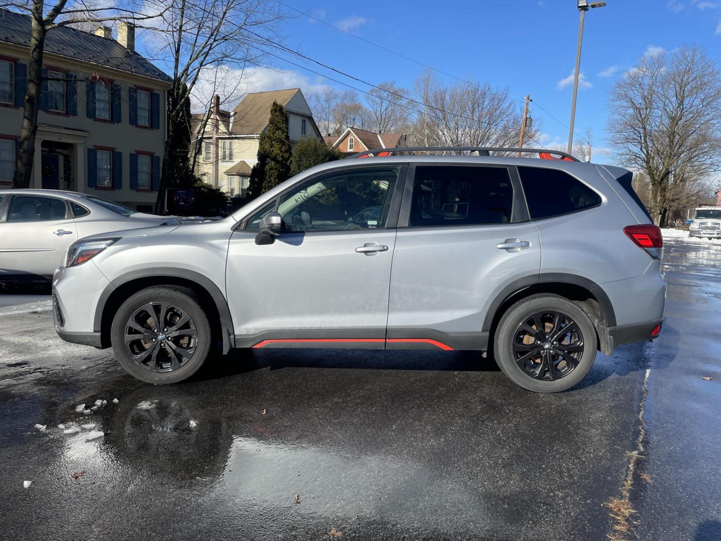 2019 Subaru Forester Sport (JF2SKAJC5KH) with an 2.5L H4 SOHC 16V engine, CVT transmission, located at 101 N. Main Street, Muncy, PA, 17756, (570) 546-5462, 41.207691, -76.785942 - Photo#1